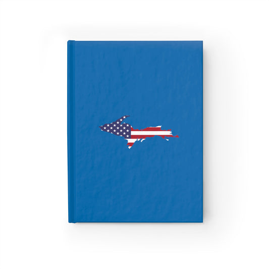 Michigan Upper Peninsula Blank Sketchbook (w/ UP USA Flag) | Azure