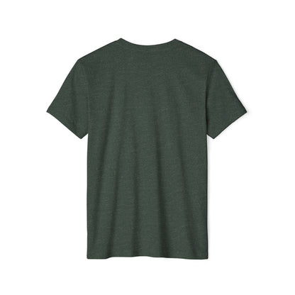 Detroit' T-Shirt (Army Green Old English 'D') | Unisex Recycled Organic