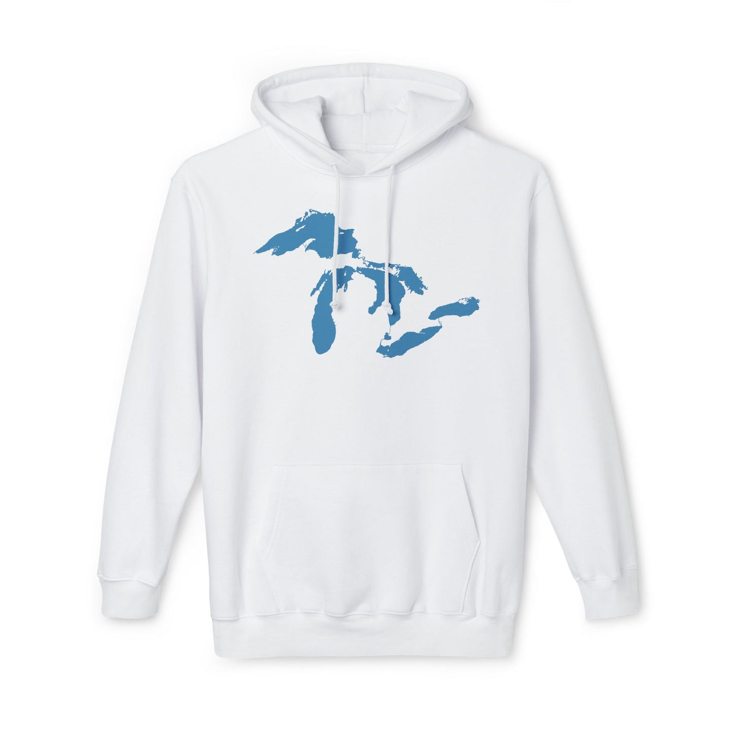 Great Lakes Ultrapremium Hoodie | Made in USA - Traverse Blue