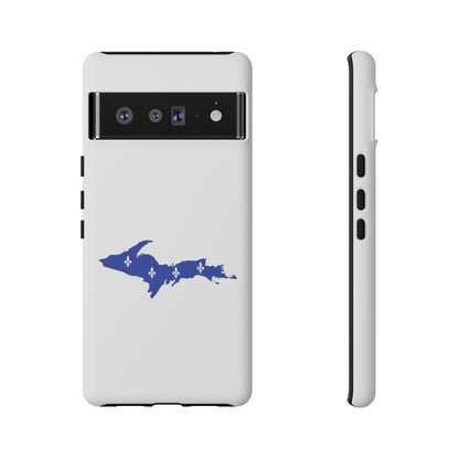 Michigan Upper Peninsula Tough Phone Case (w/ UP Quebec Flag Outline) | Samsung & Pixel Android