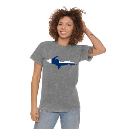 Michigan Upper Peninsula T-Shirt (w/ UP Finland Flag) | Unisex Mineral Wash