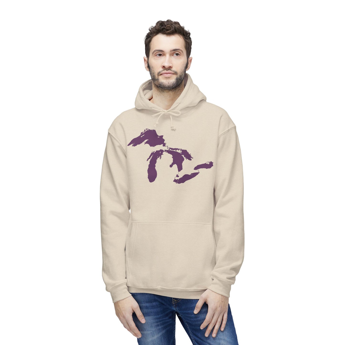 Great Lakes Ultrapremium Hoodie | Made in USA - Plum