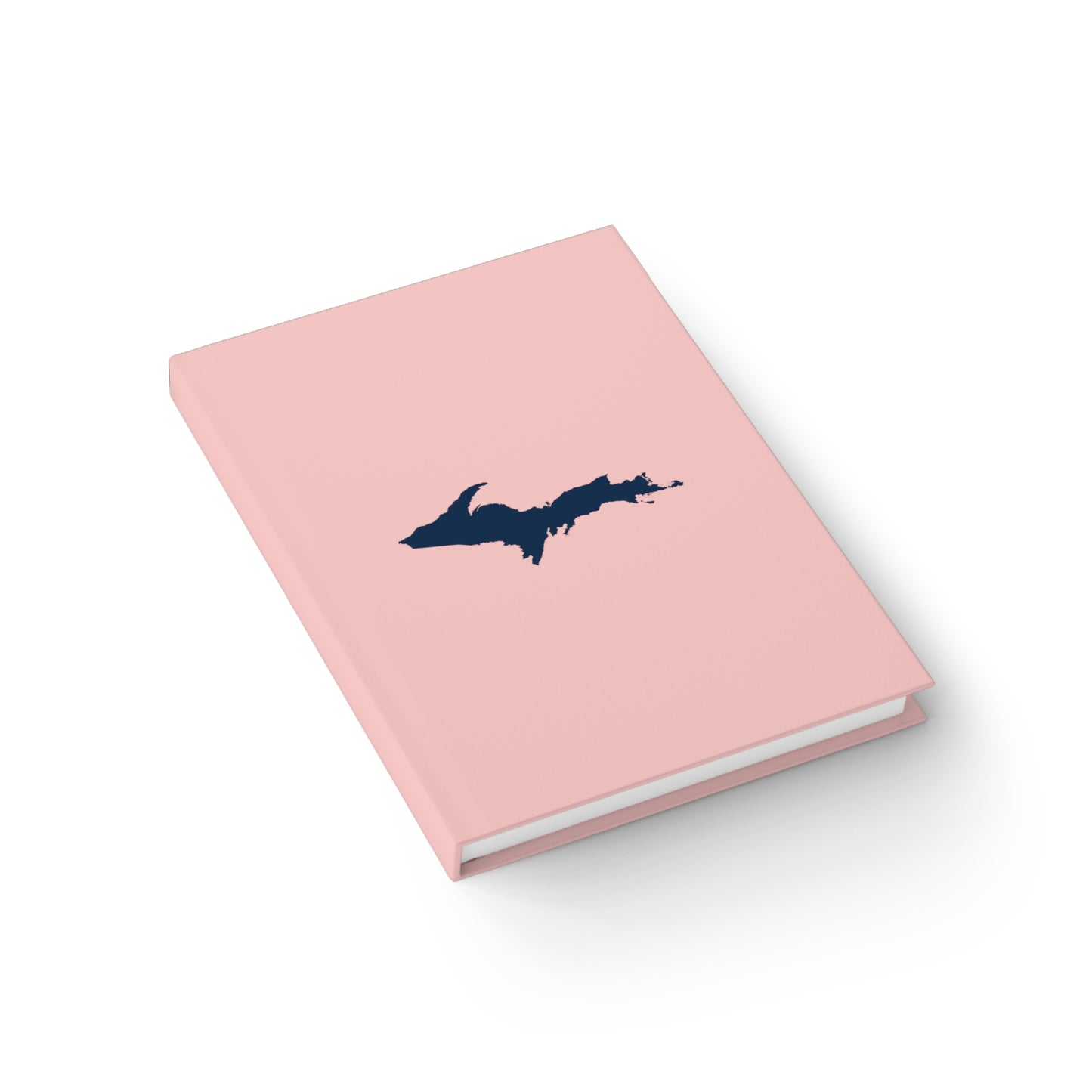 Michigan Upper Peninsula Blank Sketchbook (w/ UP Outline) | Cosmos Pink