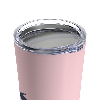 Michigan Upper Peninsula Tumbler (w/ UP Outline) | Pale Pink - 20oz