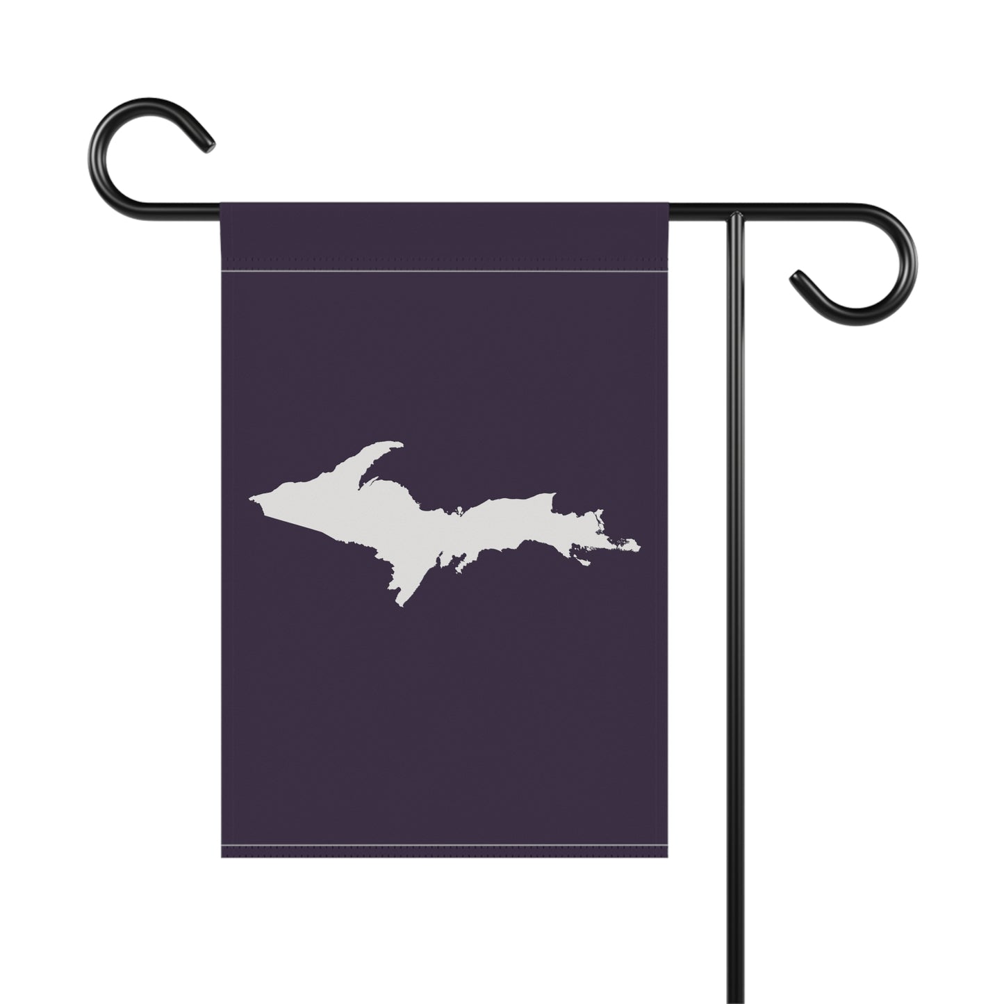 Michigan Upper Peninsula Home & Garden Flag (w/ UP Outline) | Blackcurrant