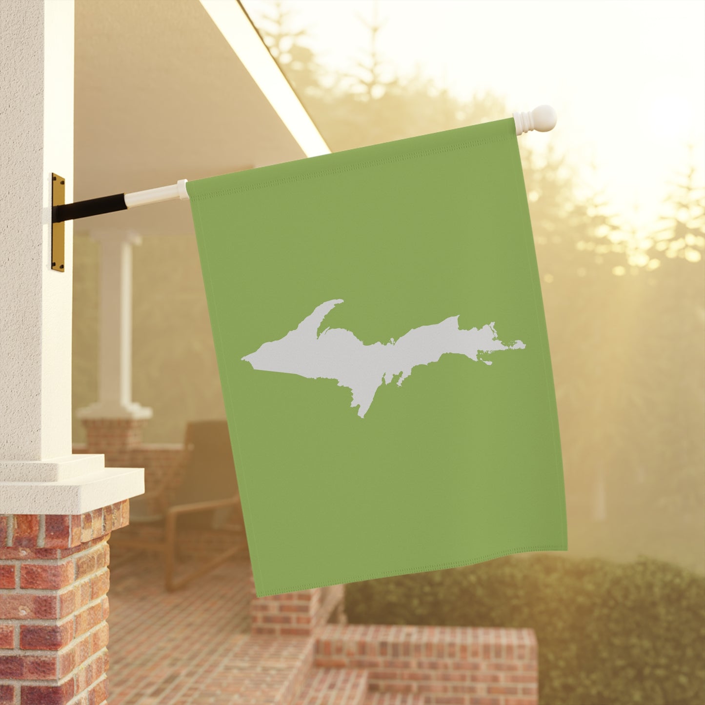 Michigan Upper Peninsula Home & Garden Flag (w/ UP Outline) | Gooseberry Green