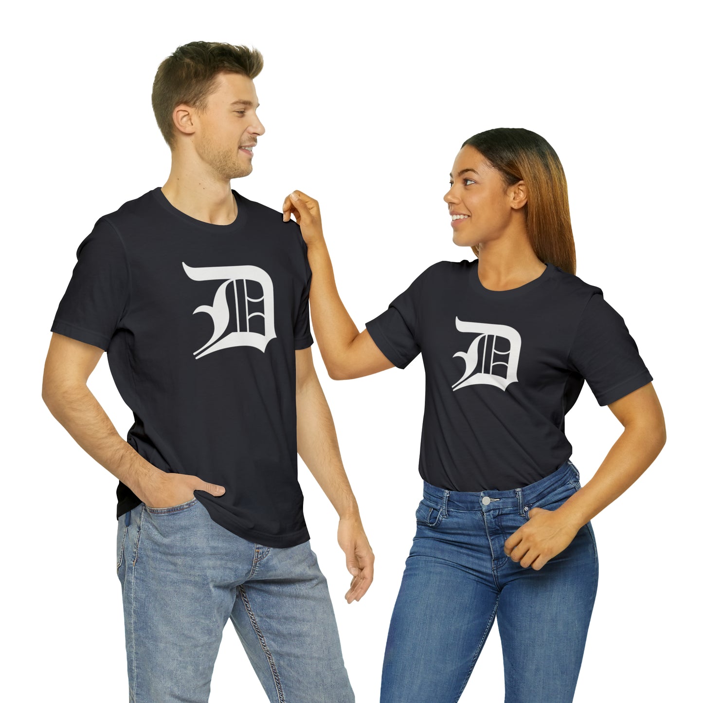 Detroit 'Old English D' T-Shirt | Unisex Standard