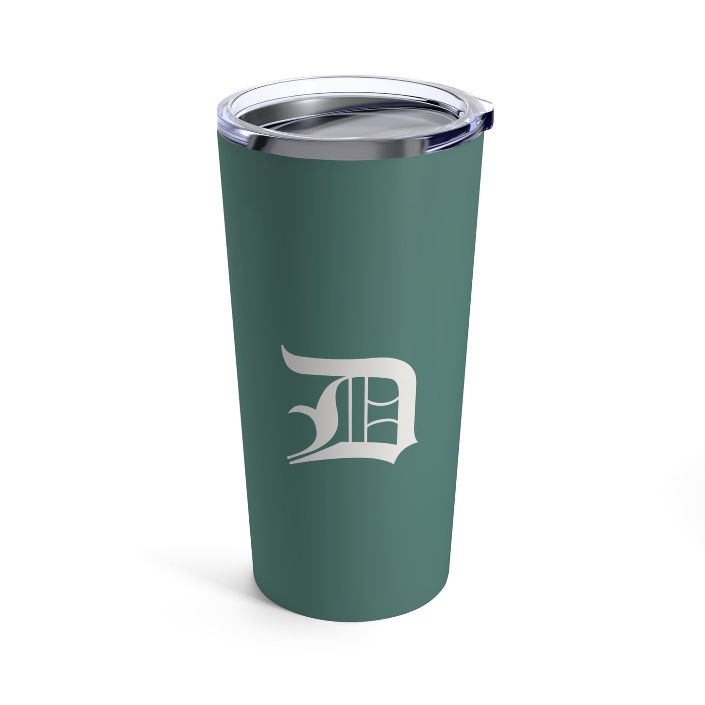 Detroit 'Old English D' Tumbler | Copper Green - 20oz