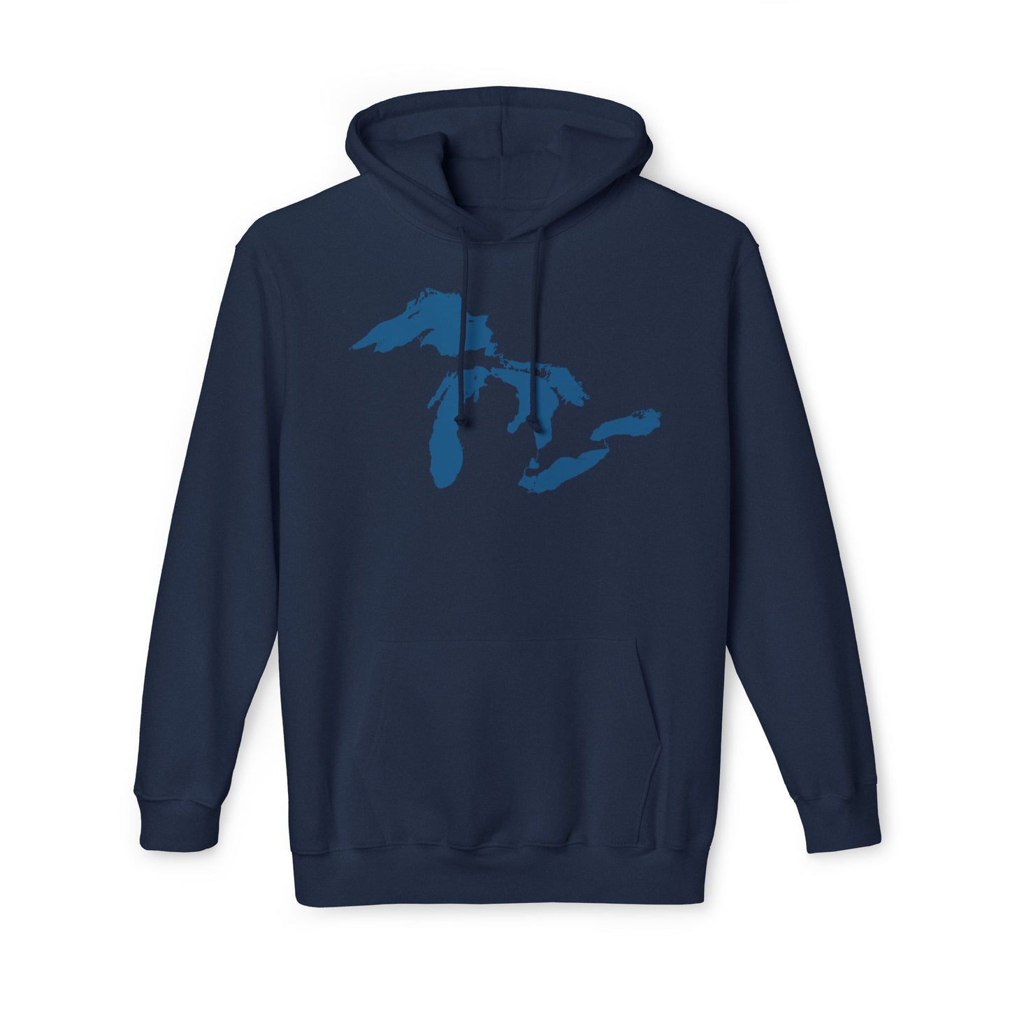 Great Lakes Ultrapremium Hoodie | Made in USA - Blueberry