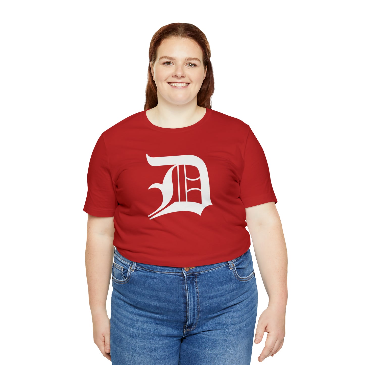 Detroit 'Old English D' T-Shirt | Unisex Standard