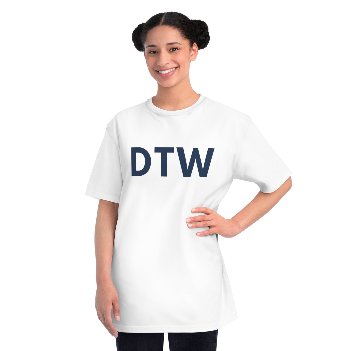 Detroit 'DTW' T-Shirt | Unisex Organic