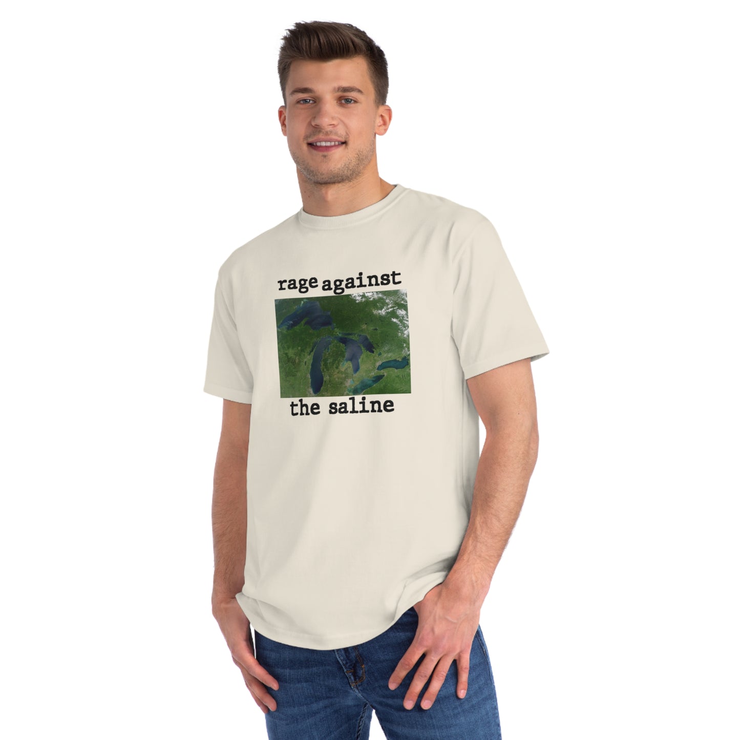 Great Lakes 'Rage Against the Saline' T-Shirt | Unisex Organic