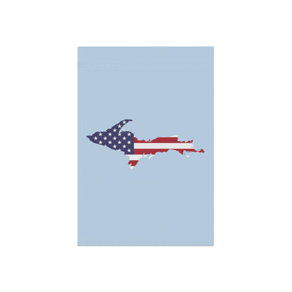 Michigan Upper Peninsula Home & Garden Flag (w/ UP USA Flag) | Light Blue