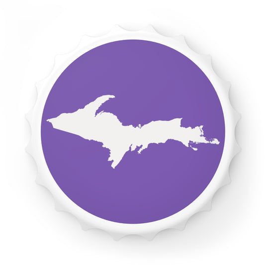 Michigan Upper Peninsula Bottle Opener (w/ UP Outline) | Lake Iris