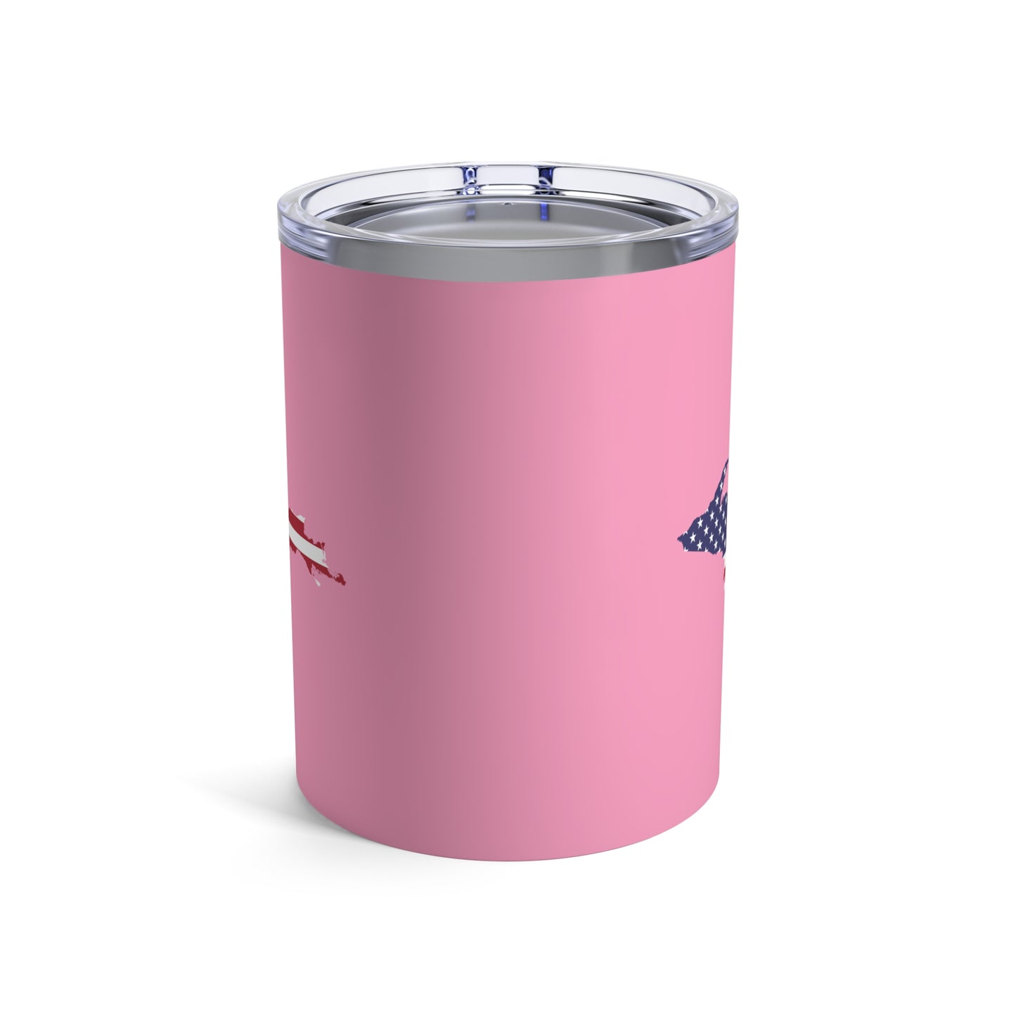 Michigan Upper Peninsula Tumbler (w/ UP USA Flag) | '67 Caddie Pink - 10oz