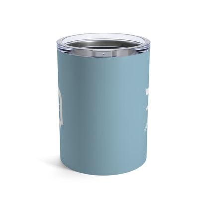 Detroit 'Old English D' Tumbler | Opal Blue - 10oz