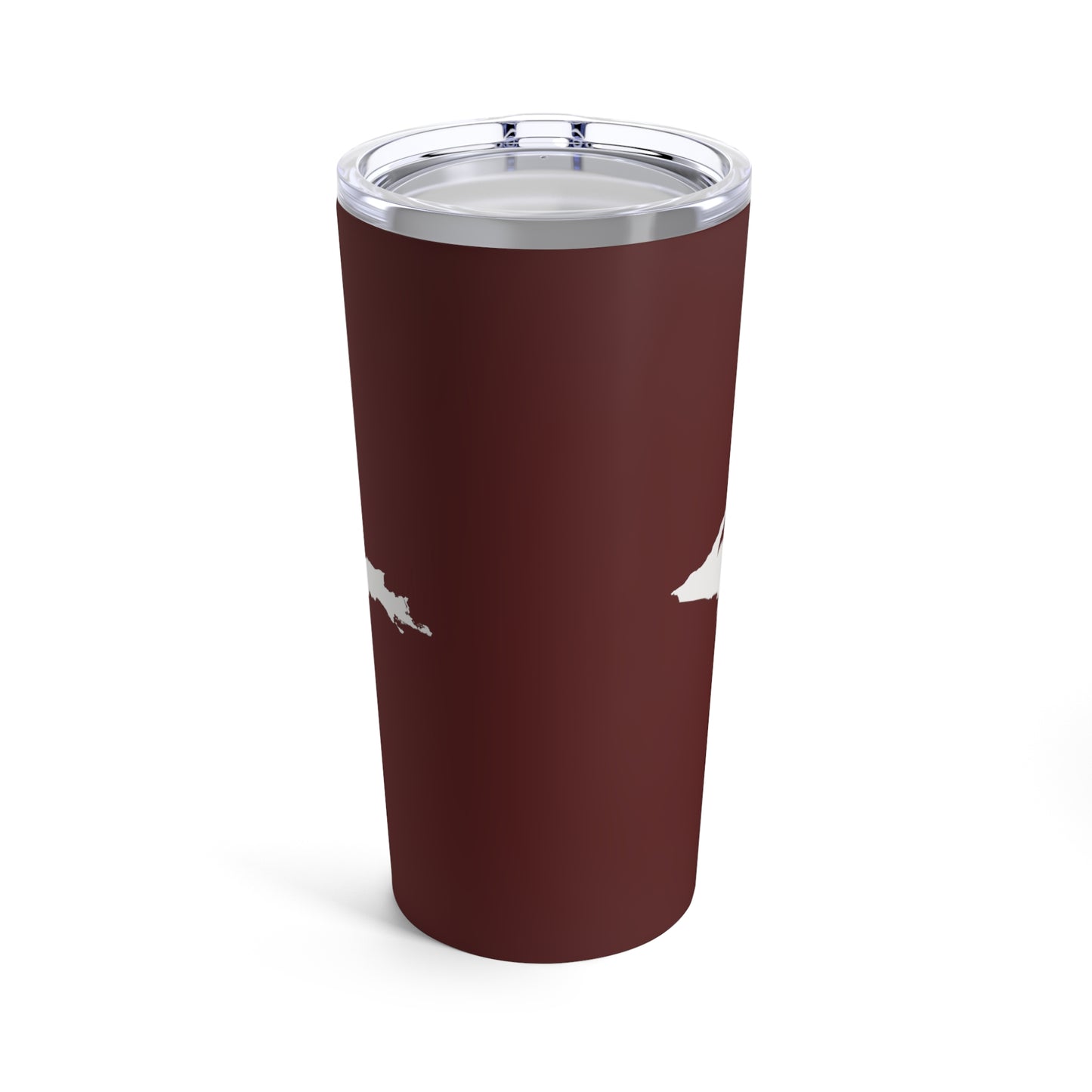 Michigan Upper Peninsula Tumbler (w/ UP Outline) | Cherrywood - 20oz