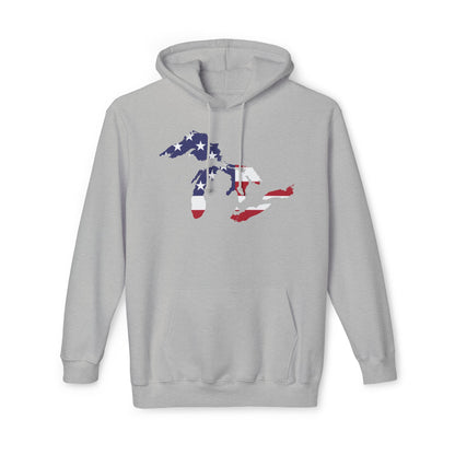 Great Lakes Ultrapremium Hoodie | Made in USA - Patriotic Edition