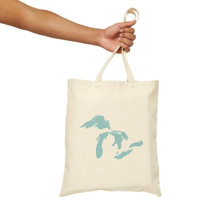 Great Lakes Light Tote Bag (Opal Blue)