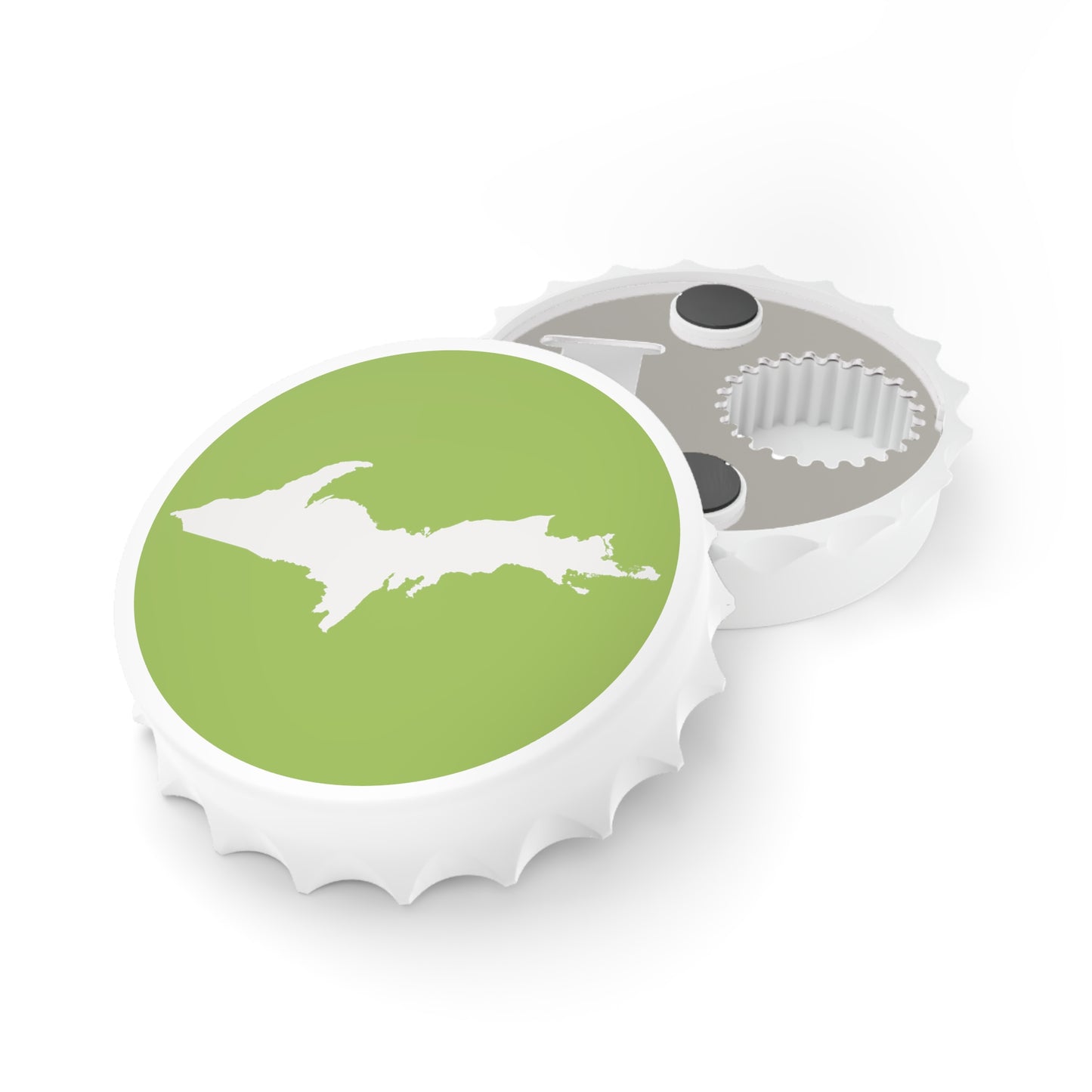 Michigan Upper Peninsula Bottle Opener (w/ UP Outline) | Gooseberry Green