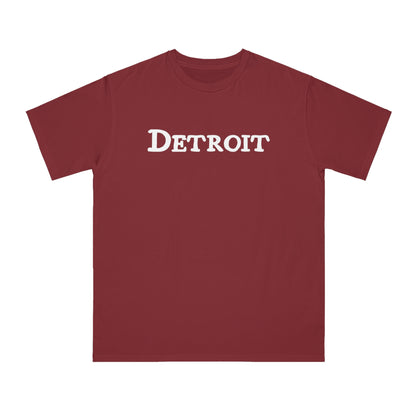 'Detroit' T-Shirt (Old French Font) | Organic Unisex