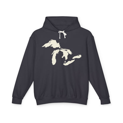 Great Lakes Lightweight Hoodie | Ivory White