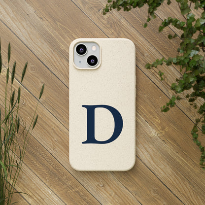 Detroit 'Old French D' Phone Cases (Navy) | Android & iPhone