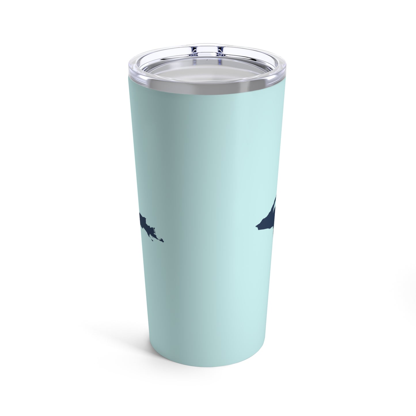 Michigan Upper Peninsula Tumbler (w/ UP Outline) | Cyan - 20oz