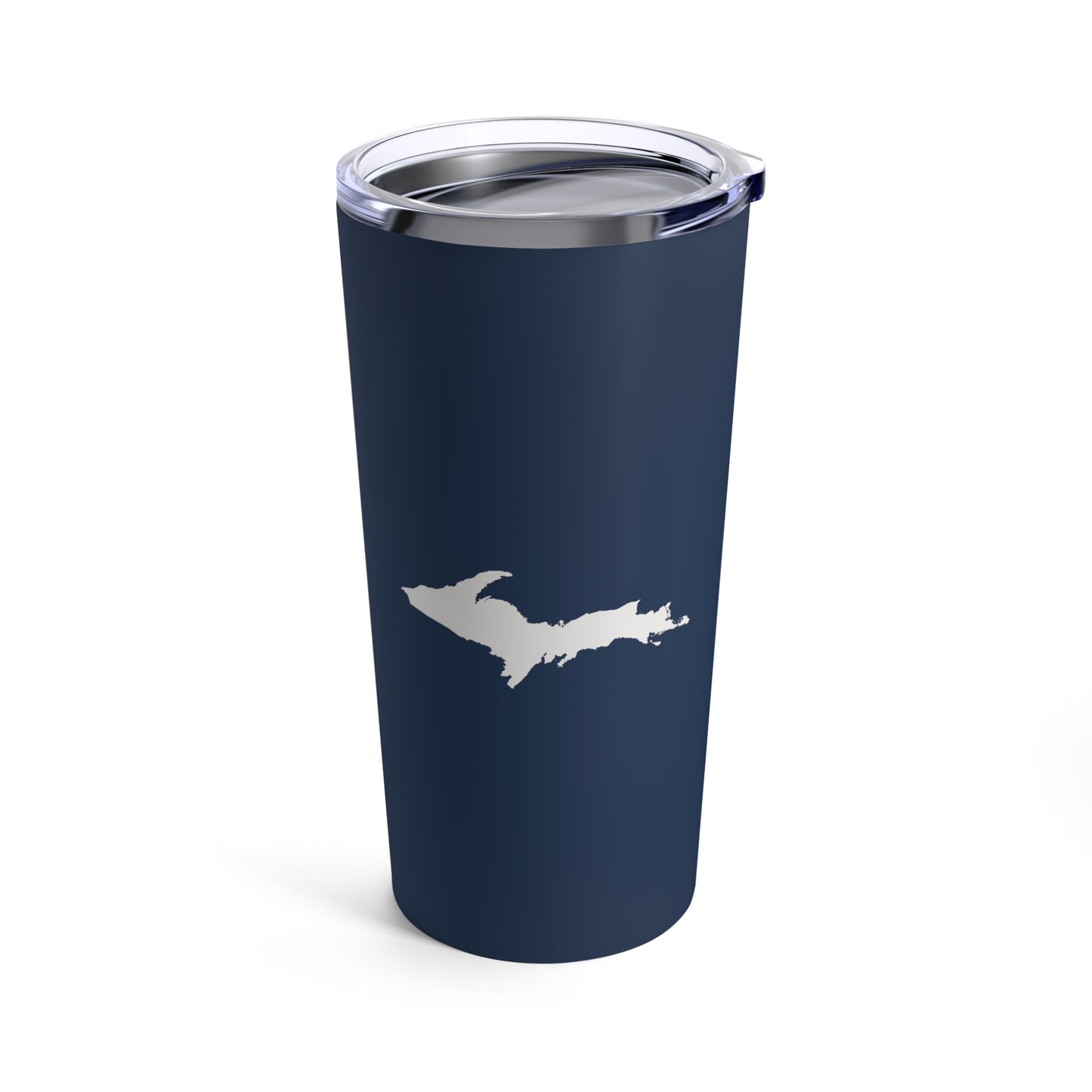 Michigan Upper Peninsula Tumbler (w/ UP Outline) | Navy - 20oz