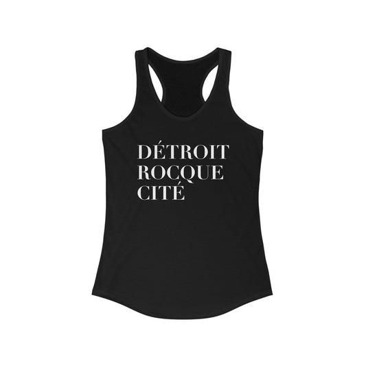 'Détroit Rocque Cité' Tank Top | Women's Racerback