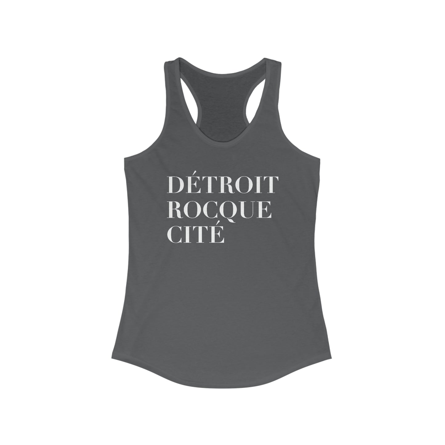 'Détroit Rocque Cité' Tank Top | Women's Racerback