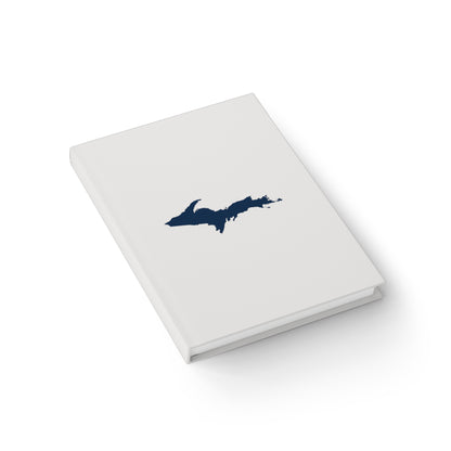 Michigan Upper Peninsula Blank Sketchbook (w/ UP Outline) | Birch Bark White