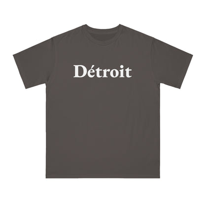 'Détroit' T-Shirt (Garamond Font) | Organic Unisex