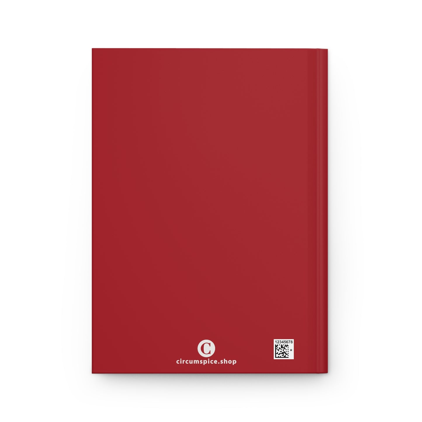 Michigan Upper Peninsula Hardcover Journal (Thimbleberry Red w/ UP Outline) | Ruled - 150pgs