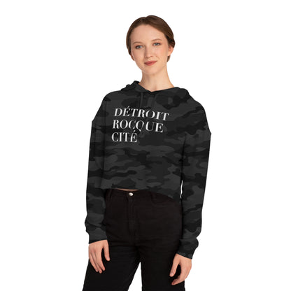 'Détroit Rocque Cité' Hoodie | Cropped Lightweight