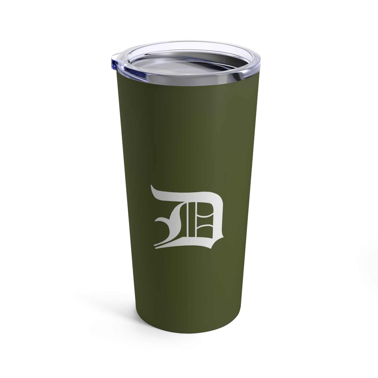 Detroit 'Old English D' Tumbler | Army Green - 20oz