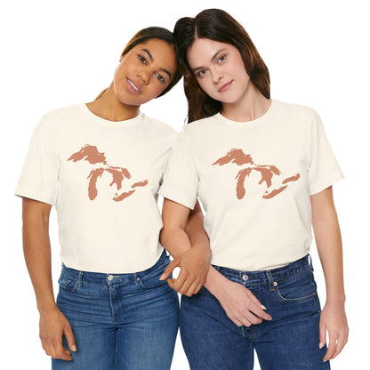 Great Lakes T-Shirt | Unisex Standard - Copper