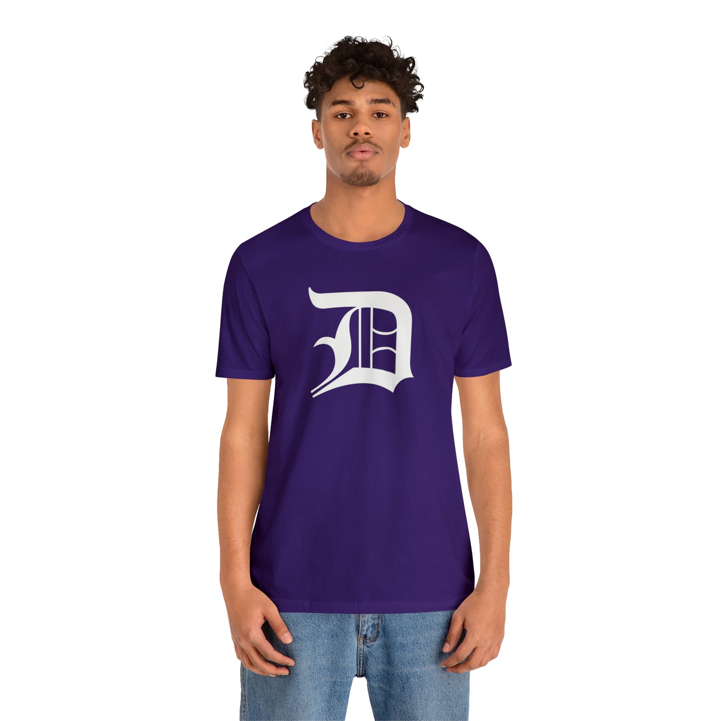 Detroit 'Old English D' T-Shirt | Unisex Standard