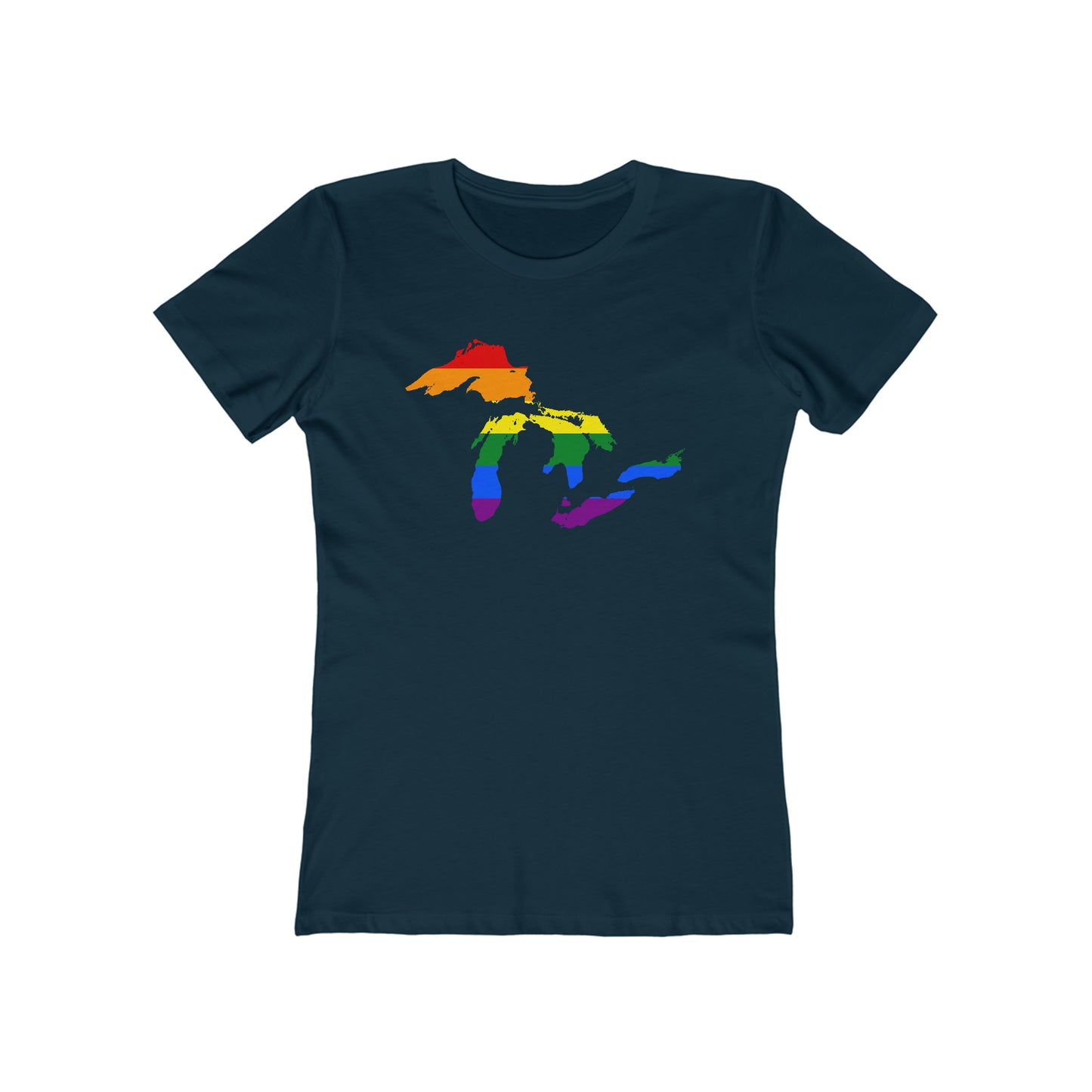 Great Lakes T-Shirt (Pride Edition) | Women's Boyfriend Cut