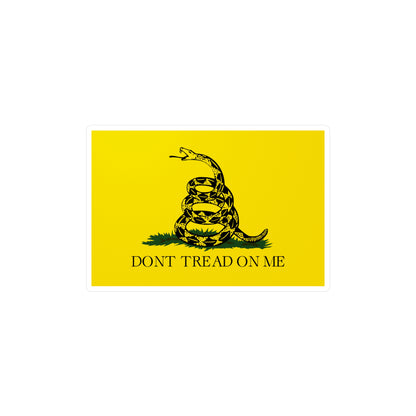 'Don't Tread On Me' Gadsden Flag Windshield Decal