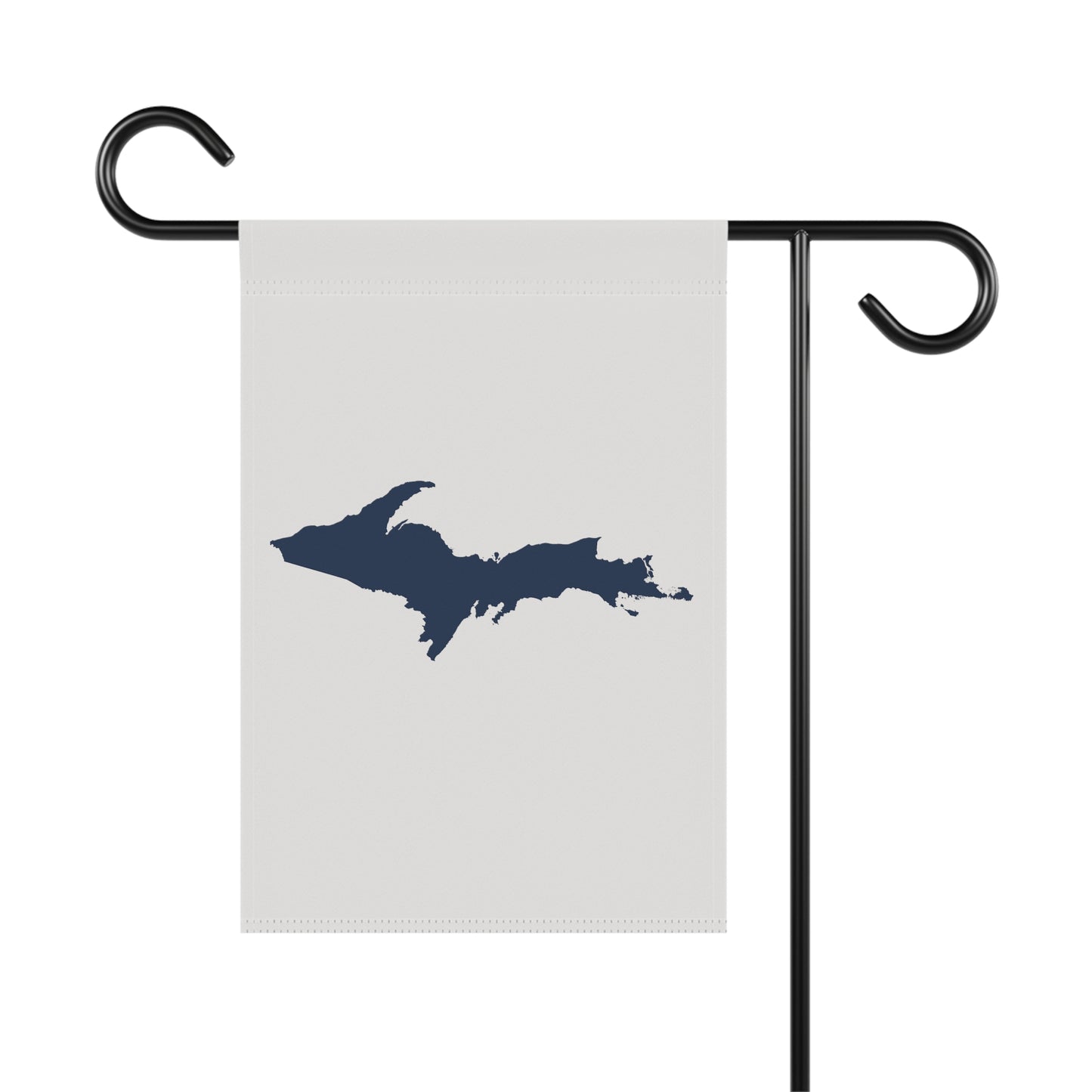 Michigan Upper Peninsula Home & Garden Flag (w/ UP Outline) | Birch Bark White