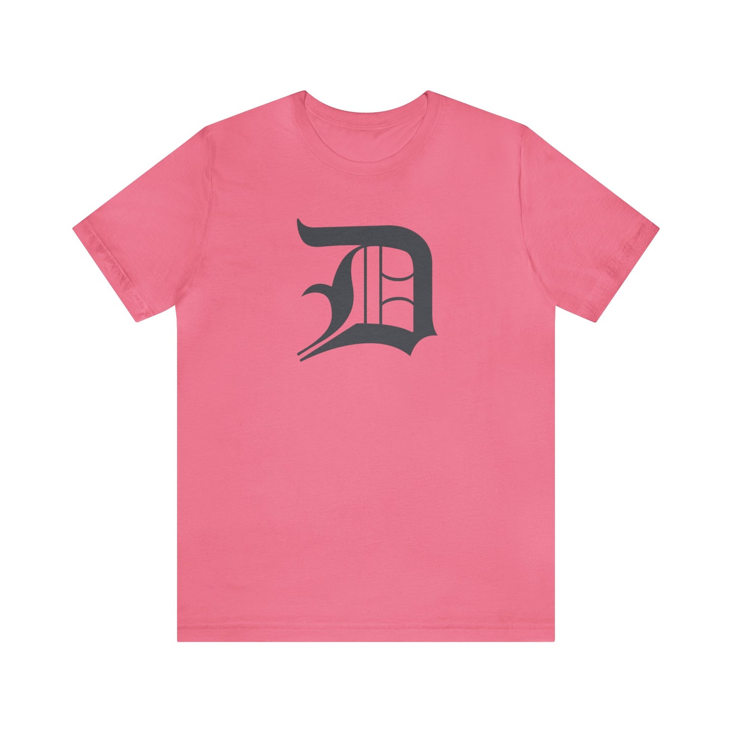 Detroit 'Old English D' T-Shirt (Iron Ore Grey) | Unisex Standard