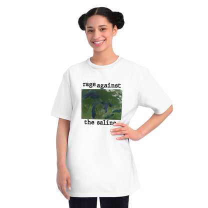 Great Lakes 'Rage Against the Saline' T-Shirt | Unisex Organic
