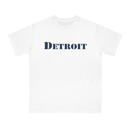 'Detroit' T-Shirt (Military Font) | Unisex Organic