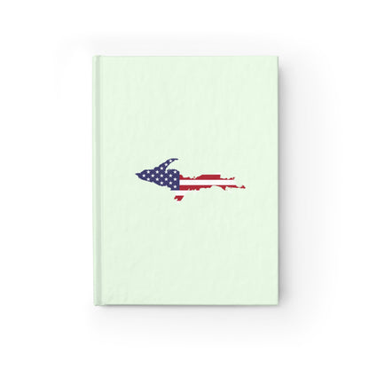 Michigan Upper Peninsula Blank Sketchbook (w/ UP USA Flag) | Dew Green