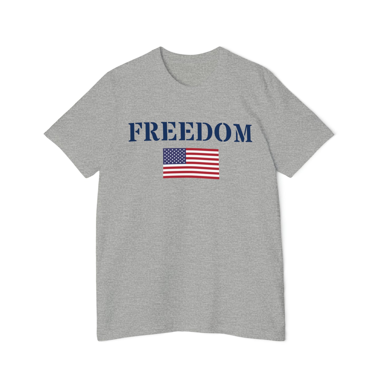 'Freedom' T-Shirt (Army Stencil Flag Edition) | Made in USA