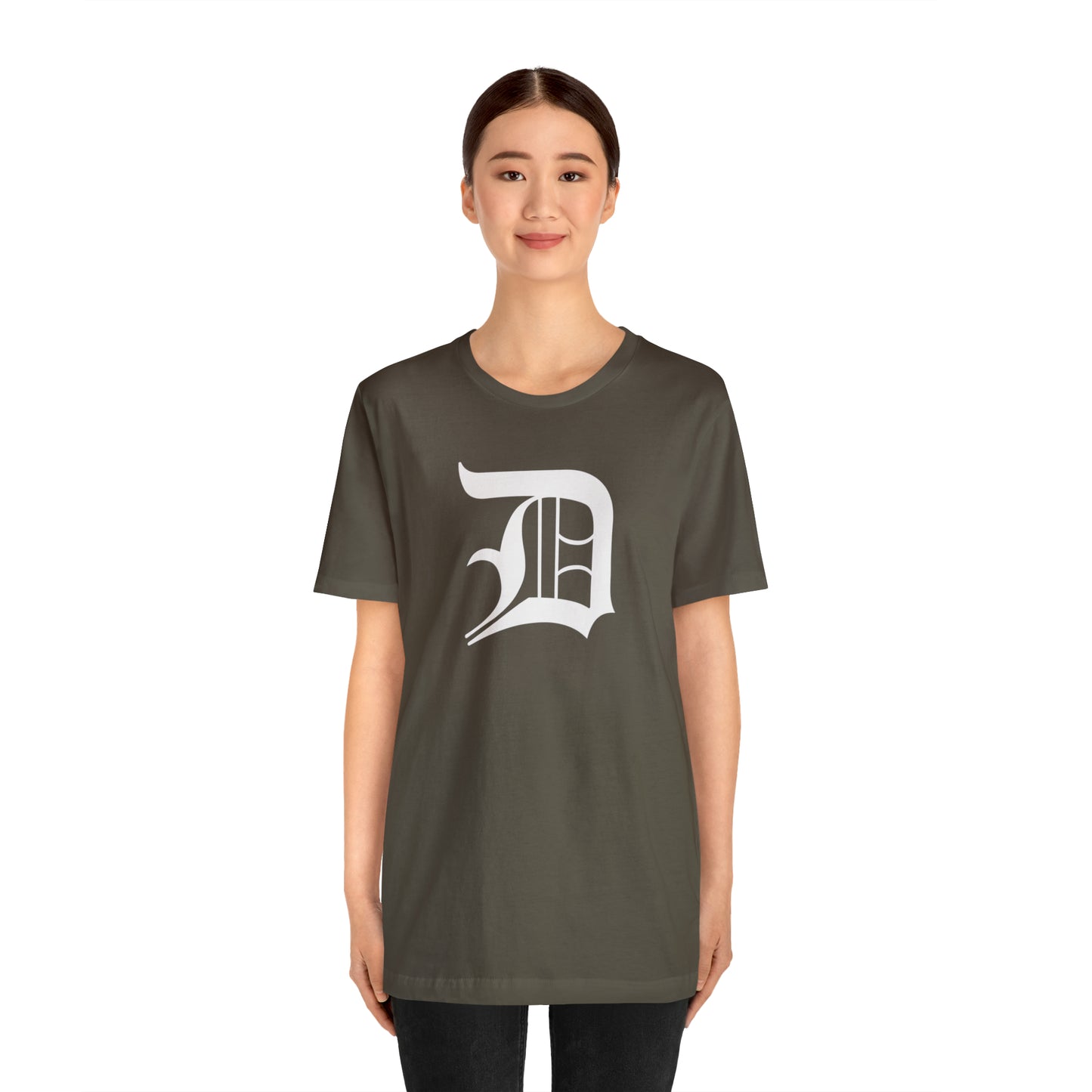 Detroit 'Old English D' T-Shirt | Unisex Standard