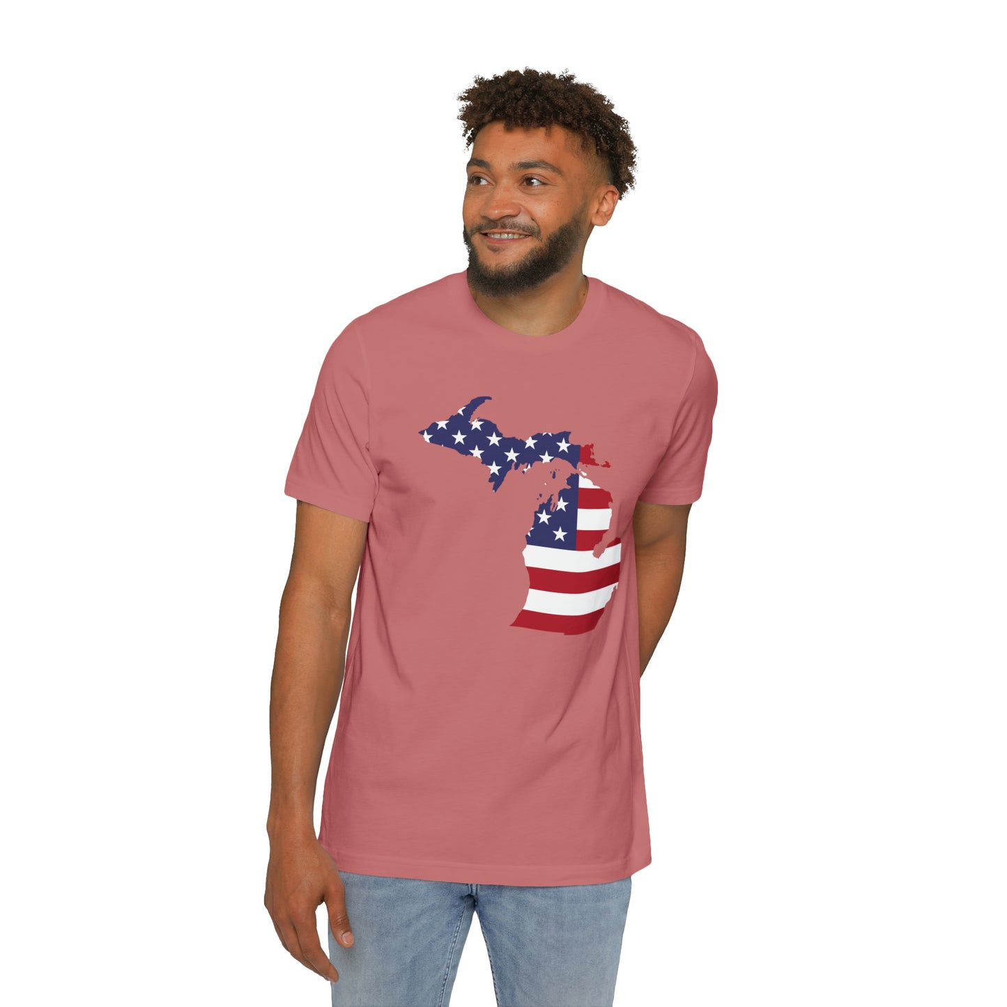 Michigan USA Flag T-Shirt | Made in USA