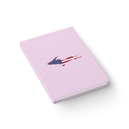 Michigan Upper Peninsula Blank Sketchbook (w/ UP USA Flag) | Pale Lavender