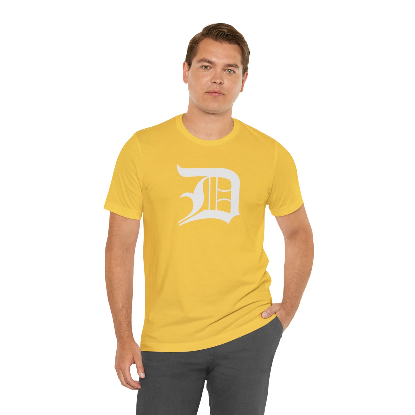 Detroit 'Old English D' T-Shirt | Unisex Standard